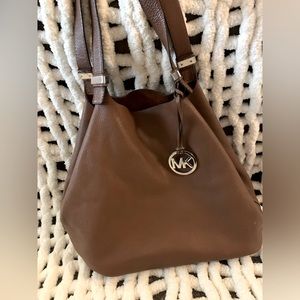 Michael Kors shoulder bag. Reversible. Leather or suede.